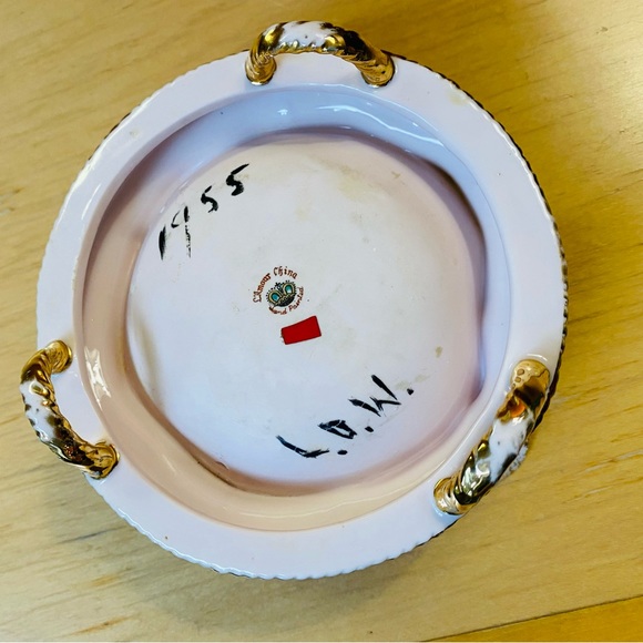 Vintage *rose* small dish - Picture 2 of 7